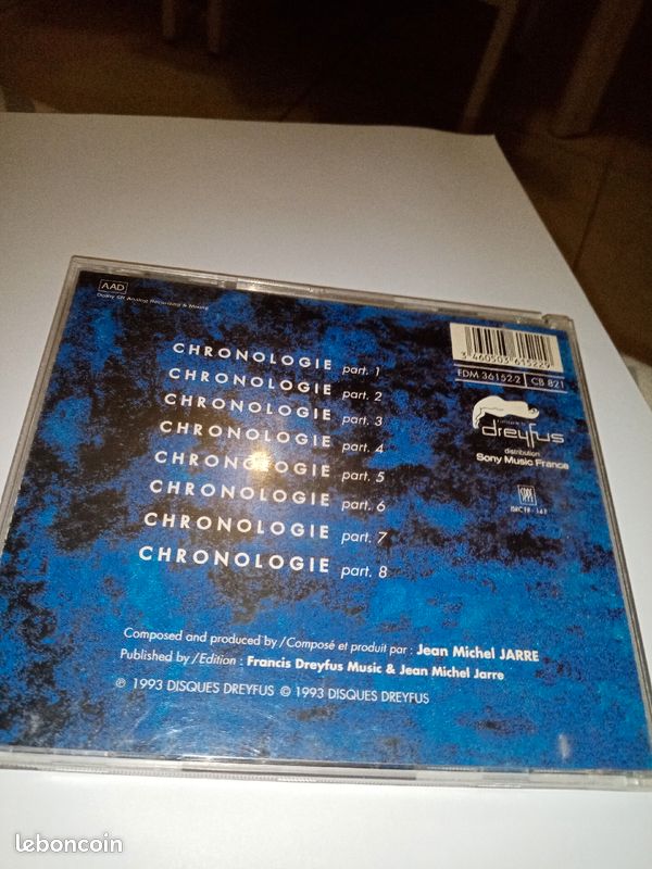 Jean Michel Jarre . Chronologie (image 4)