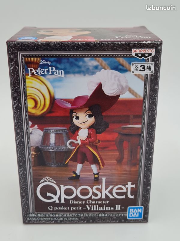 Q Posket Banpresto Disney : Capitaine Crochet (image 1)