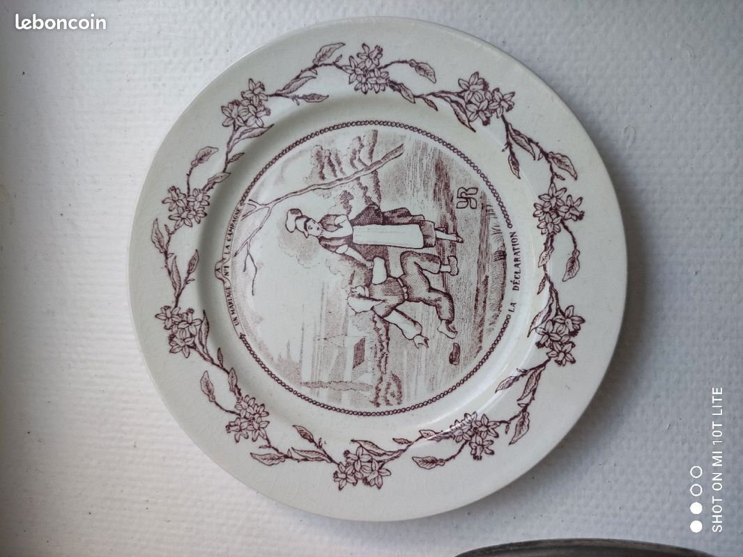 Une assiette un mariage à la campagne (image 1)
