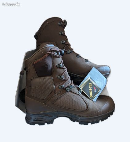 Rangers Désert HAIX GOR-TEX En Cuir Nubuck Armée Anglaise Pointure 41 Item 12714767