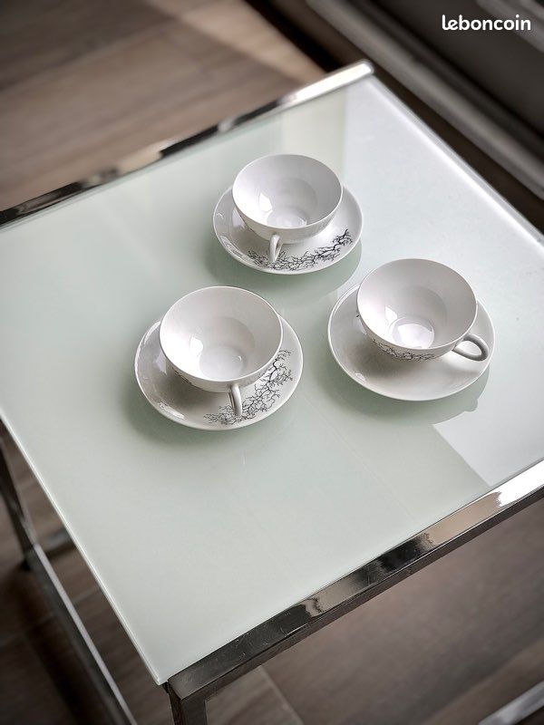 Table d’appoint La Redoute- élégance métal et verre, design minimaliste pour sublimer votre intérieur (image 5)