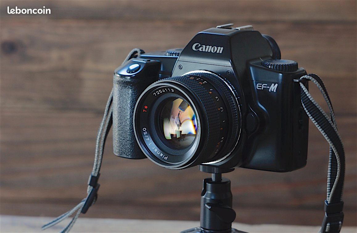 CARL ZEISS PLANAR 50mm f/1.4 AEJ Contax T* MF C/Y From Japan [ Near