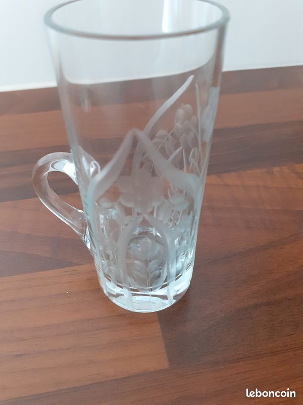 Ensemble bouteille et 6 verres à liqueur (image 6)