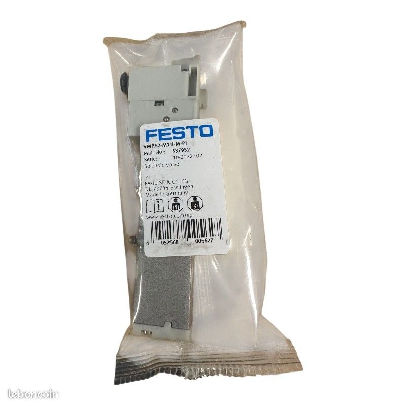 Support De Montage Festo MS12-WP - Pour Séries MS Taille 12, Résistance à La Corrosion Classe 2, Temp. -10 à 60°C