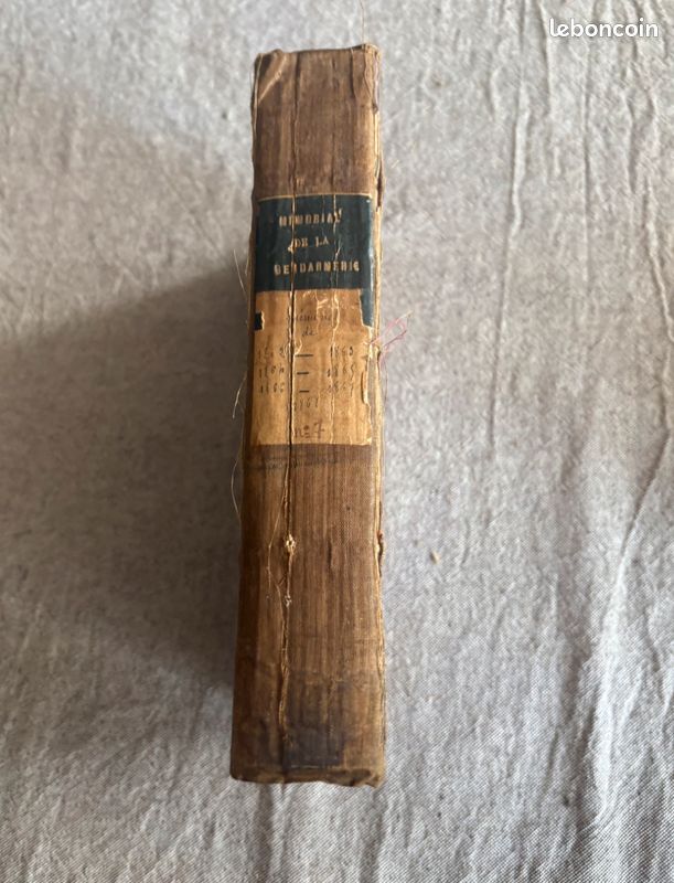 Mémorial de la Gendarmerie – Tome VII (1862-1868) – Édition originale de 1870 (image 1)