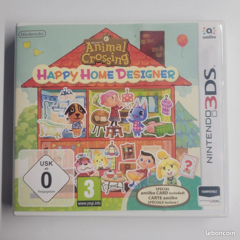 Animal crossing Happy Home Designer 3DS (image 1)