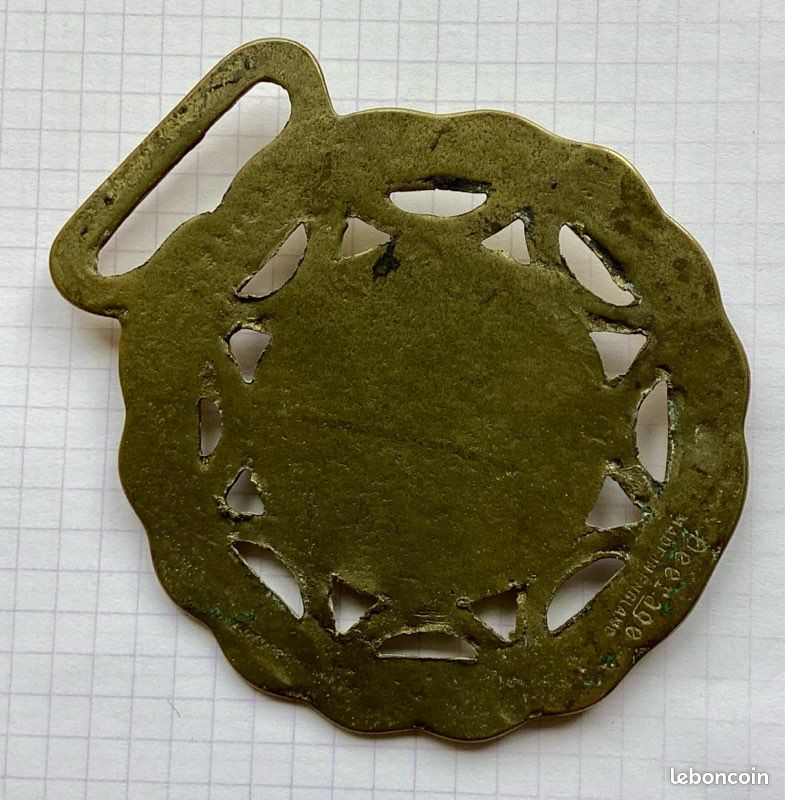 HORSE BRASS MÉDAILLON Vintage Anglais calèche harnais en laiton fer à cheval EUR 13,00 - FR HORSE BRASS MÉDAILLON Vintage Anglais calèche harnais en laiton fer à cheval EUR 13,00 - FR