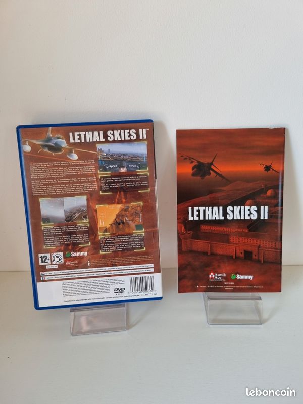 LETHAL SKIES II - PS2 - PlayStation 2 - PAL - Complet