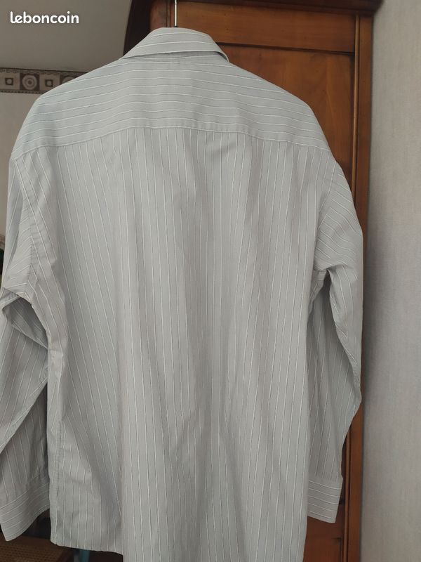 Chemise homme à rayures (image 5)
