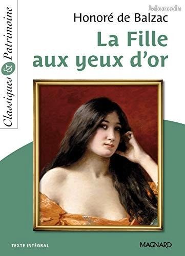 La fille aux yeux d'or Honoré de Balzac (image 1)