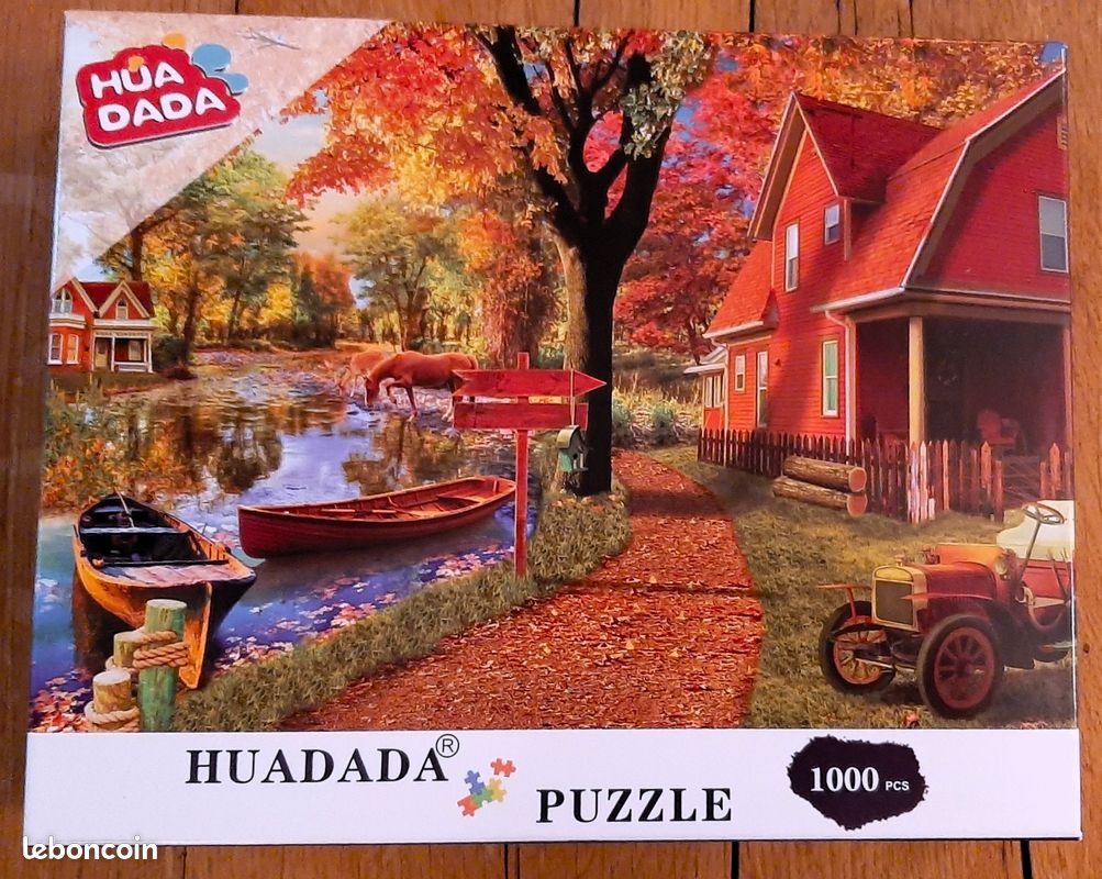 HUADADA Puzzle 1000 Pezzi, Puzzle Impossibili, Puzzle Adulti