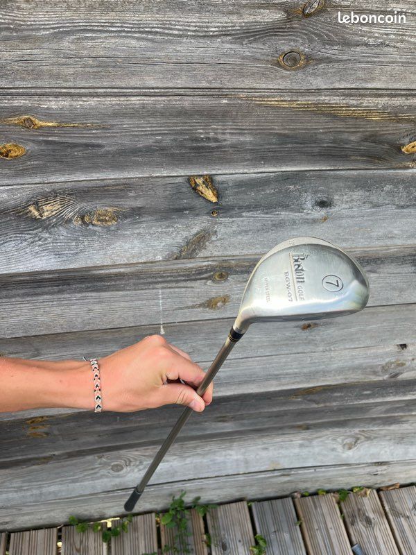 Ensemble de golf complet avec sac et chariot – Très bon état (image 8)