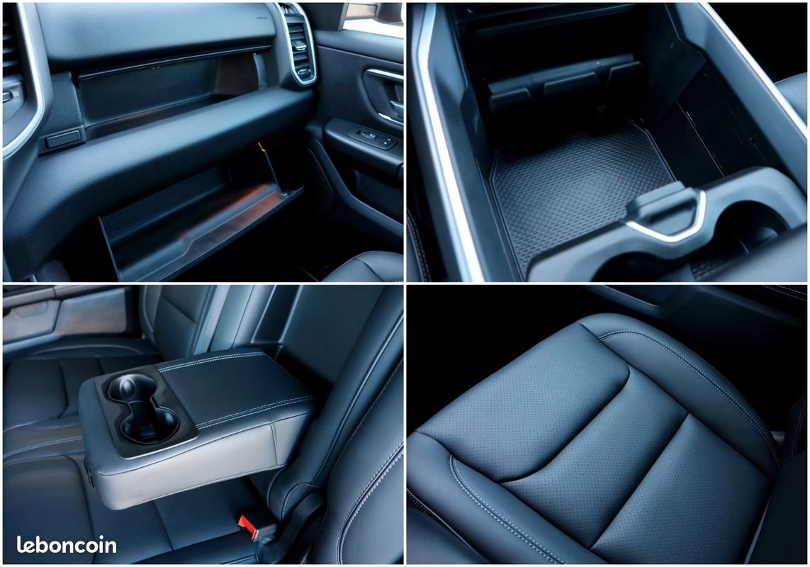 Dodge RAM 1500 Big Horn 5.7 V8 HEMI eTorque 396 ch – BVA – 4x4 – CarPlay – Caméras – R22 (image 31)