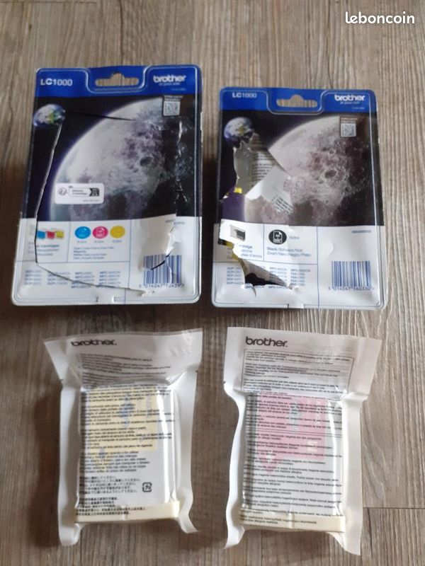 9 cartouches brother lc1000 pour IMPRIMANTE DCP OU MFC (image 3)