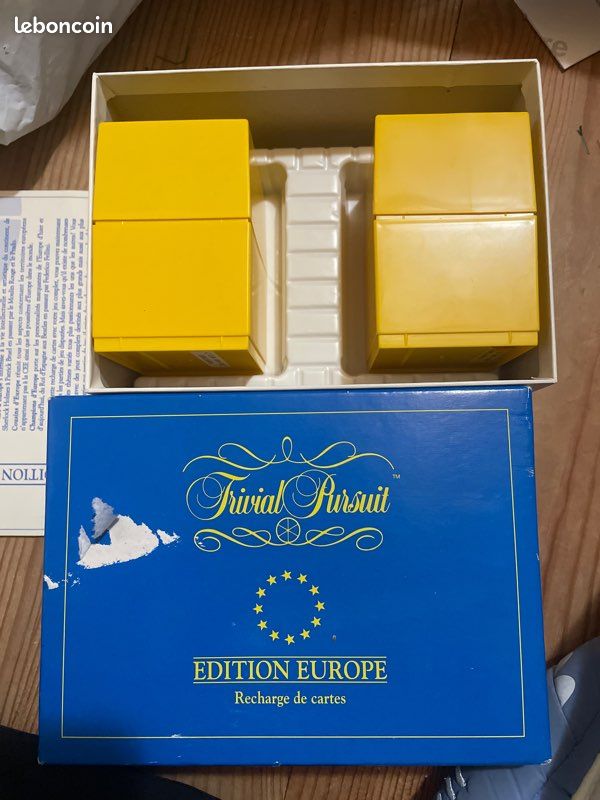 Recharge de carte Trivial pursuit jeu (image 1)