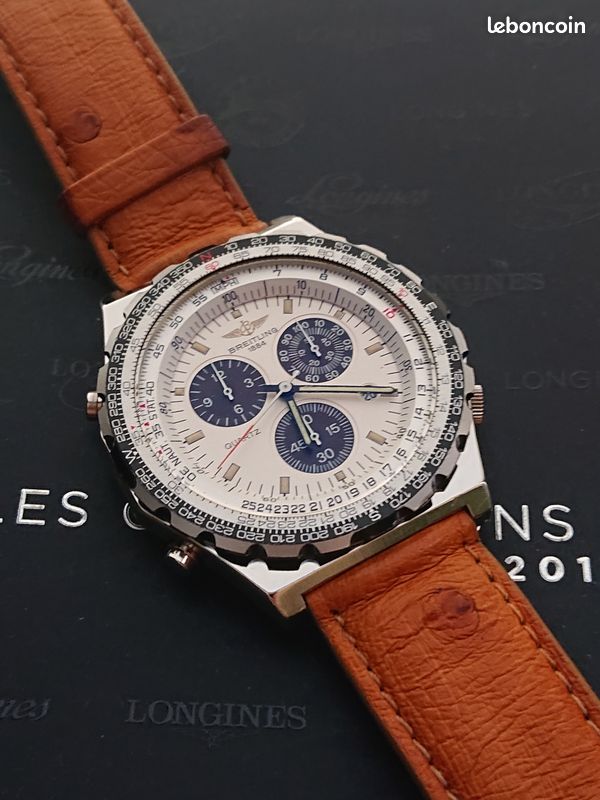 Breitling navitimer Jupiter vintage panda cream dial état collection (image 4)
