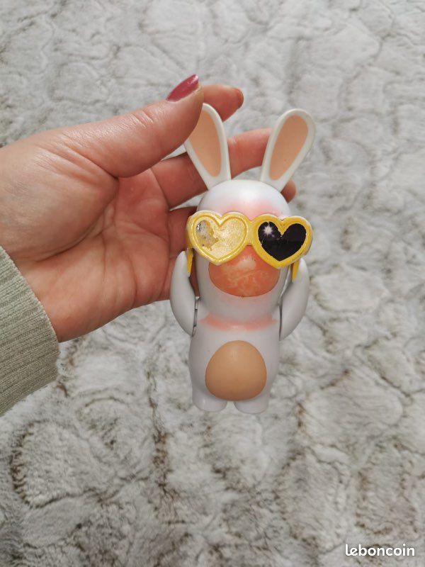 Jouet Burger King Les Lapins Crétins - Lapin Royal édition 2018 En Bon état