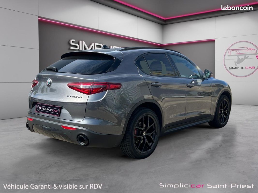 ALFA ROMEO STELVIO 2.0T 280 TURISMO Q4 AT 280Ch Garantie 12 mois 99700 kms (image 7)