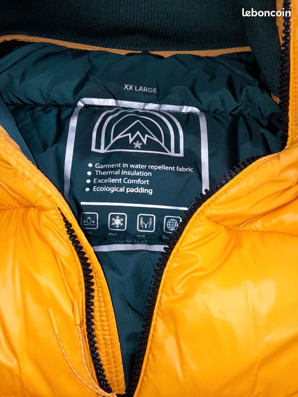 Doudoune Capuche Doudoune Celio Jaune Doudoune Sans Manche Celio M