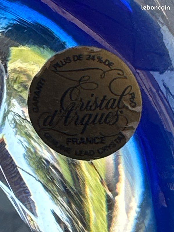 Dauphin décoratif - cristal d'Arques pour la maison pas cher et