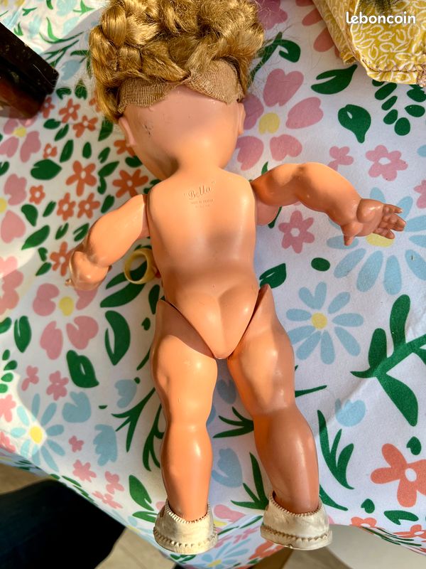 POUPÉE BELLA 56 cm , MADE IN FRANCE , BREVETE S. G .D G, serie P1 EUR 3
