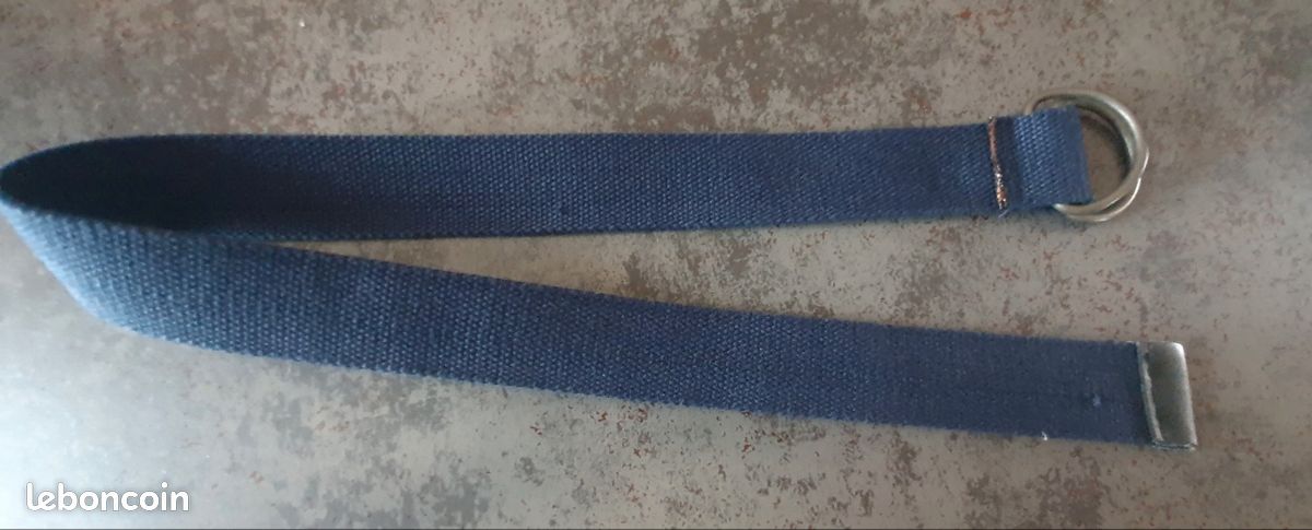 Ceinture bleu marine enfant 8 ans 70 cm NEUVE (image 4)
