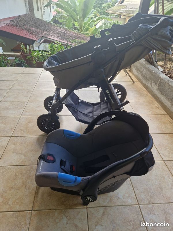 Vente poussette Kinderkraft + coque (image 4)