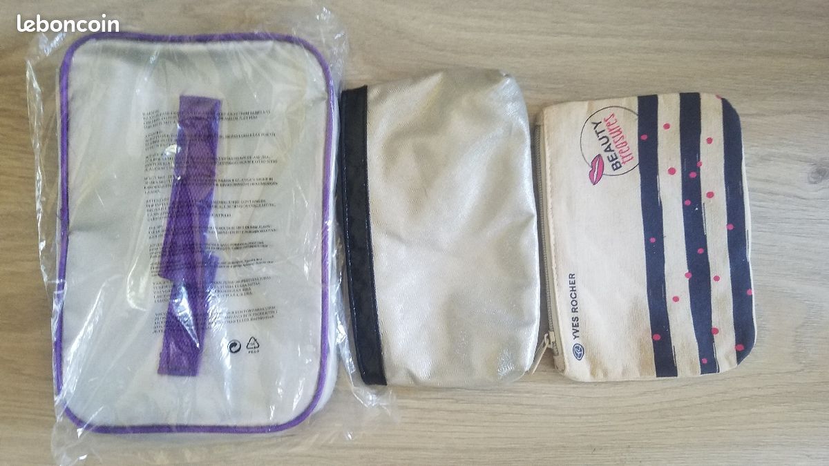 Lot de 3 trousses de toilettes (image 3)