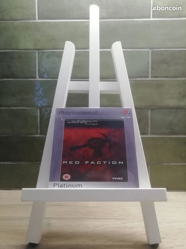 Jeu Vidéo Occasion PS2 Fonctionnel Jeu PlayStation 2 Red Faction Complet (boîte, Notice) - Version PAL, état Correct Forces Speciales