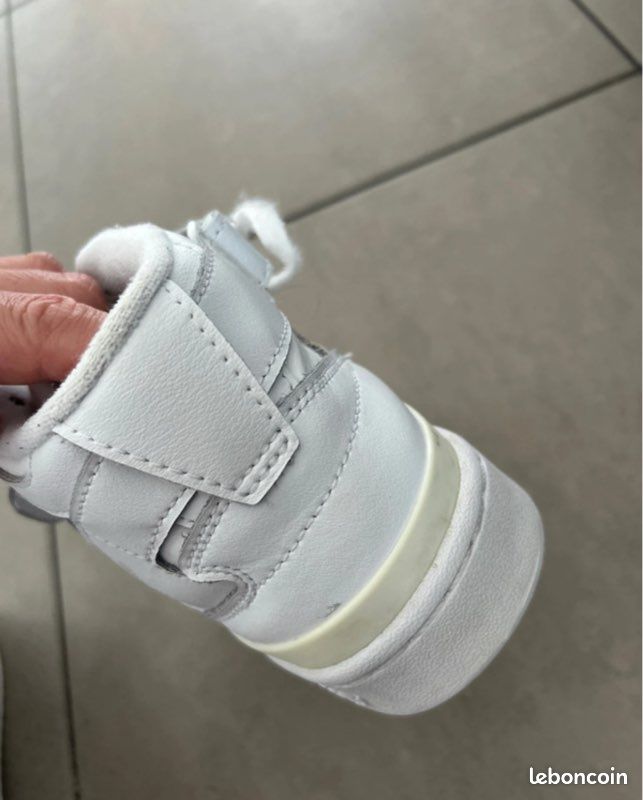 Baskets ADIDAS forum blanches 36 (image 9)