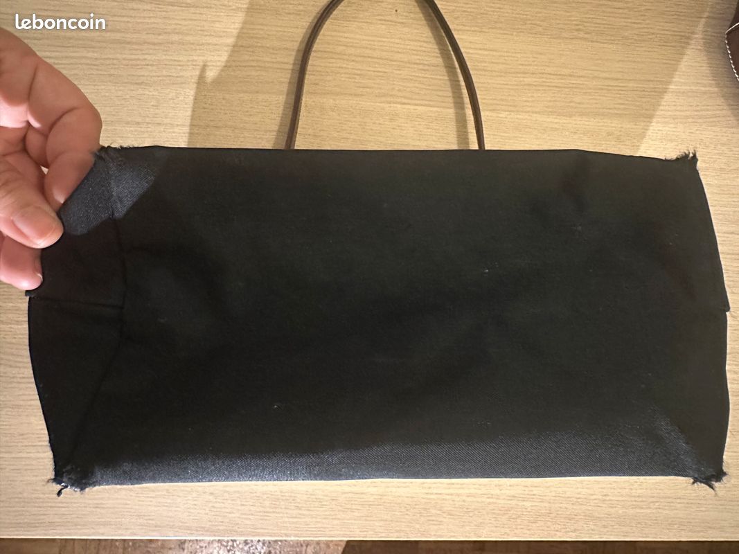 Sac longchamp noir pliable (image 4)