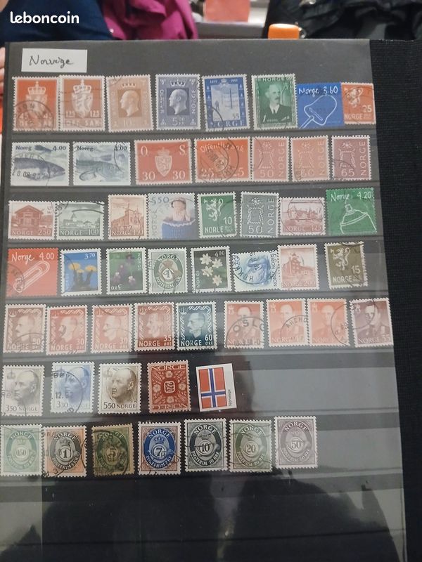 Timbres Danemark, Australie, Norvège, Pays Bas, Chili, Russie, Maroc, Algérie.... (image 3)