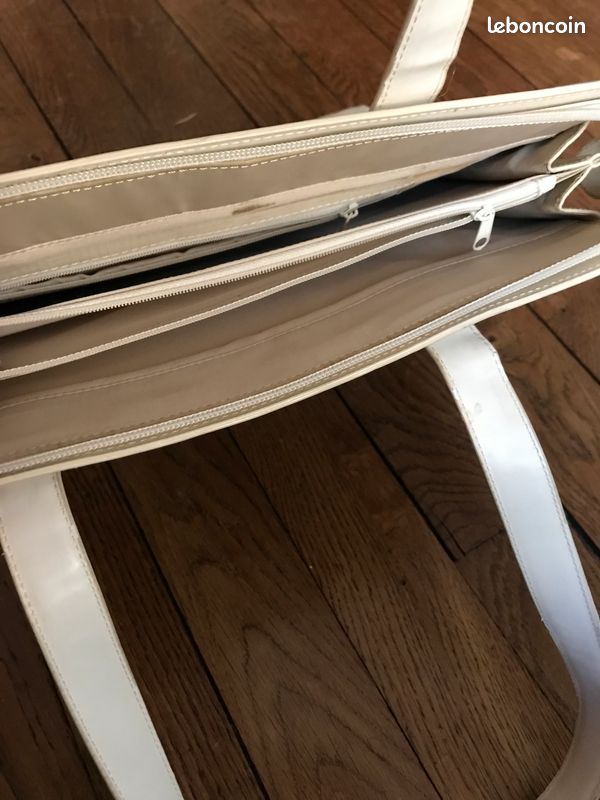Sac à bandoulière blanc (image 4)