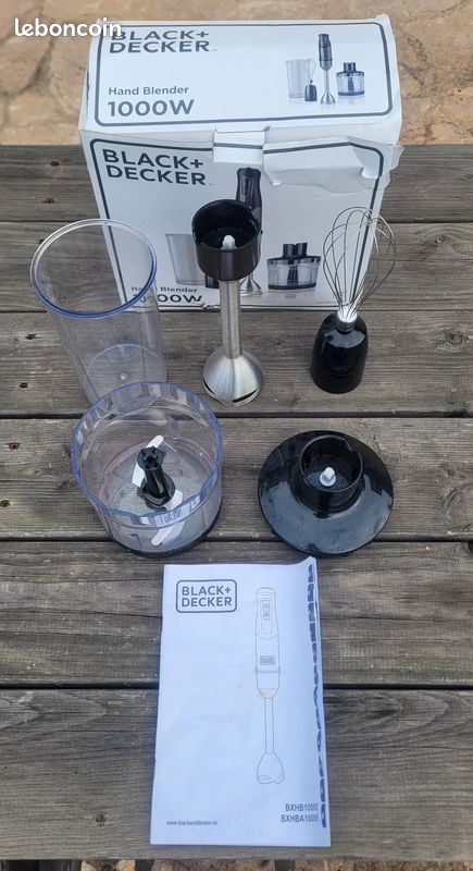 Ce Mixeur Plongeant 3 En 1 BLACK+DECKER Est à 29,99€ Seulement Sur Amazon