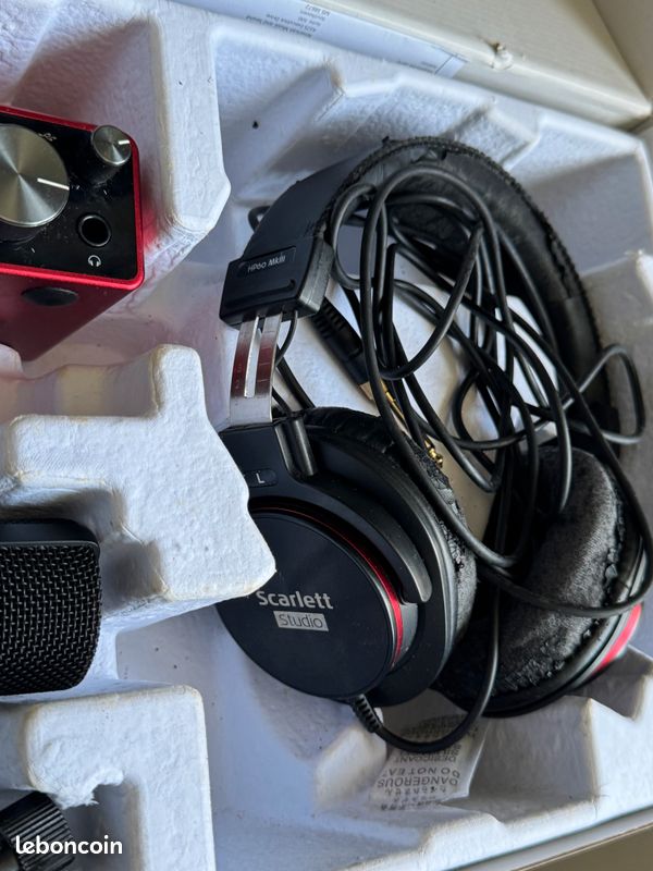 Scarlett 2i2 studio, Micro et Carte son Focusrite (image 4)
