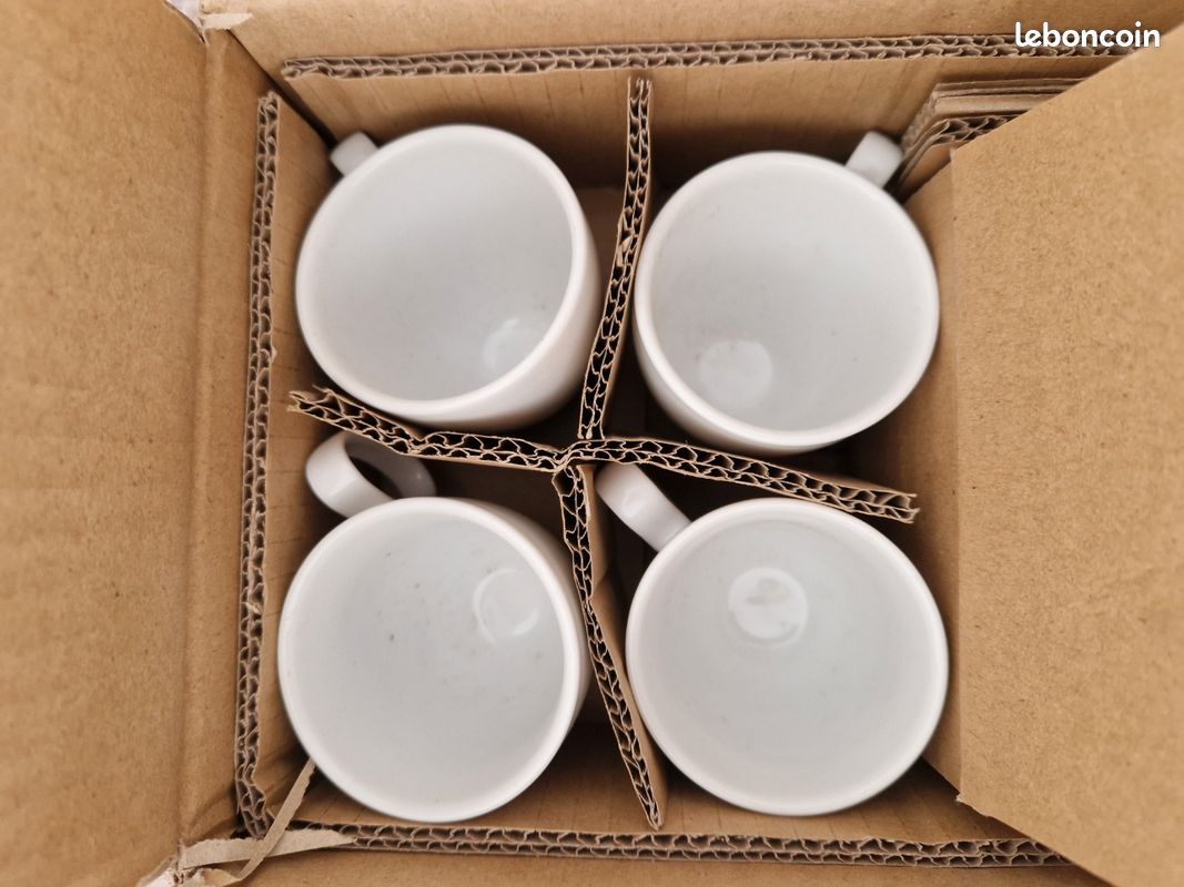 Service à café en porcelaine Guy Degrenne (image 2)