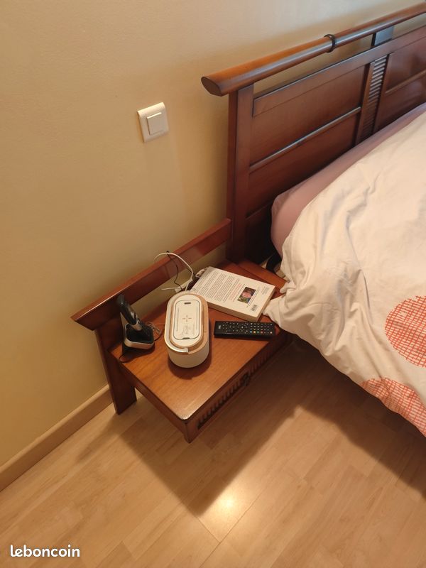 Lit avec sommier et commode (image 6)