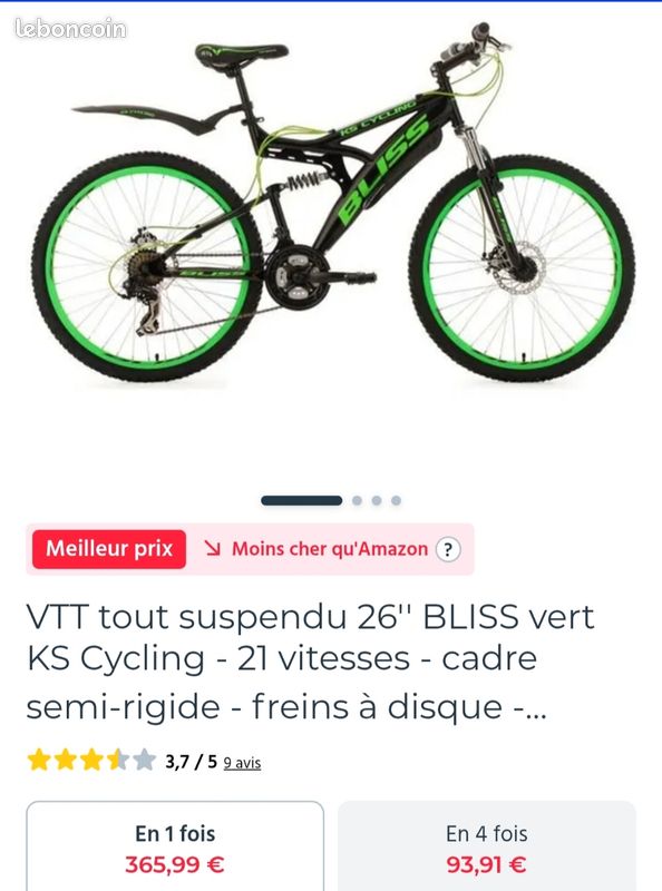 Amazon Vtt Suspendu Homme 26 Pouces Velo Tout Suspendu VTT 26