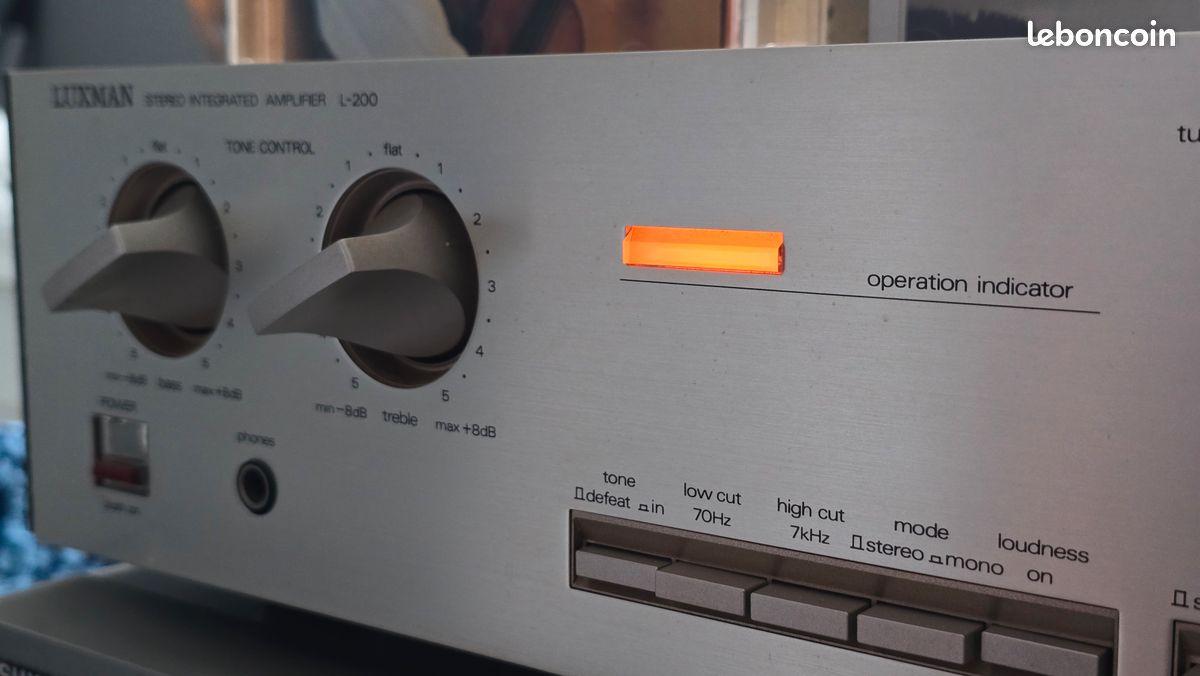 Amplificateur Luxman L-200 – Révisé, Garanti 1 An – Vintage Japonais