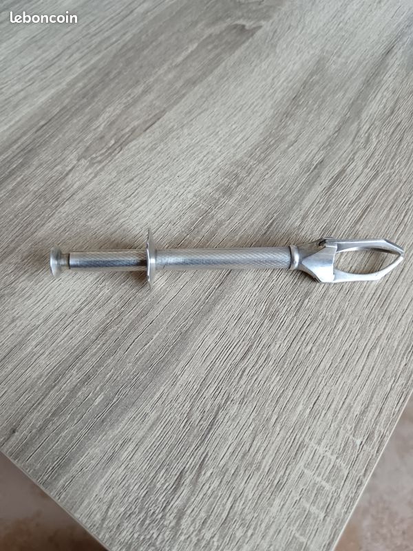 Broche Vintage En Argent Avec Aigue-marine Et Marcassite - Années 50/60