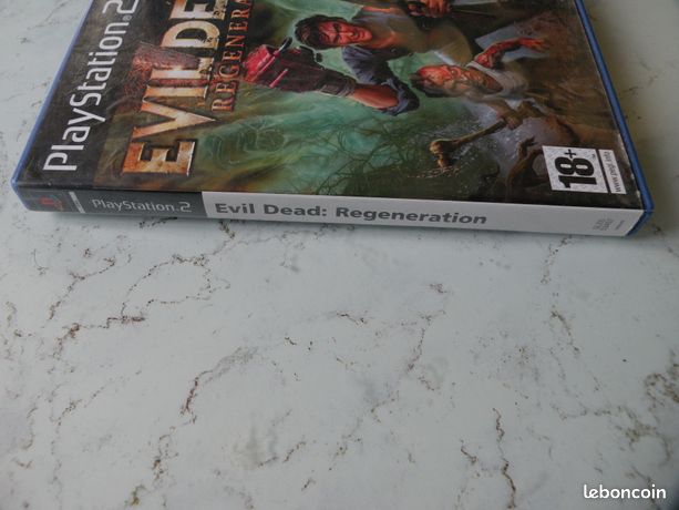Jeu Evil Dead Regeneration - Version PAL FR Pour PlayStation 2 (PS2) - Très Bon état, Sans Notice