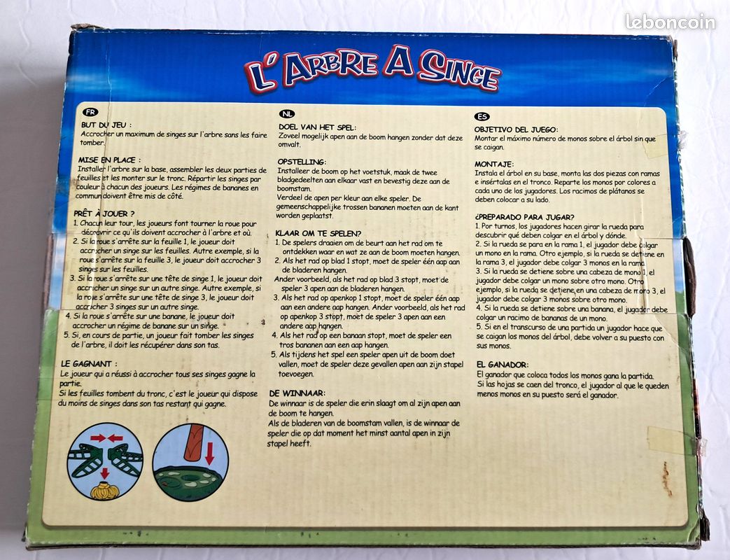 Jeu De Société Multijoueur Jeu De Chute De Singe Singe Escalade Arb Education Precoce Jouets Cadeau De Vacances Amz B0bhwjrhv5