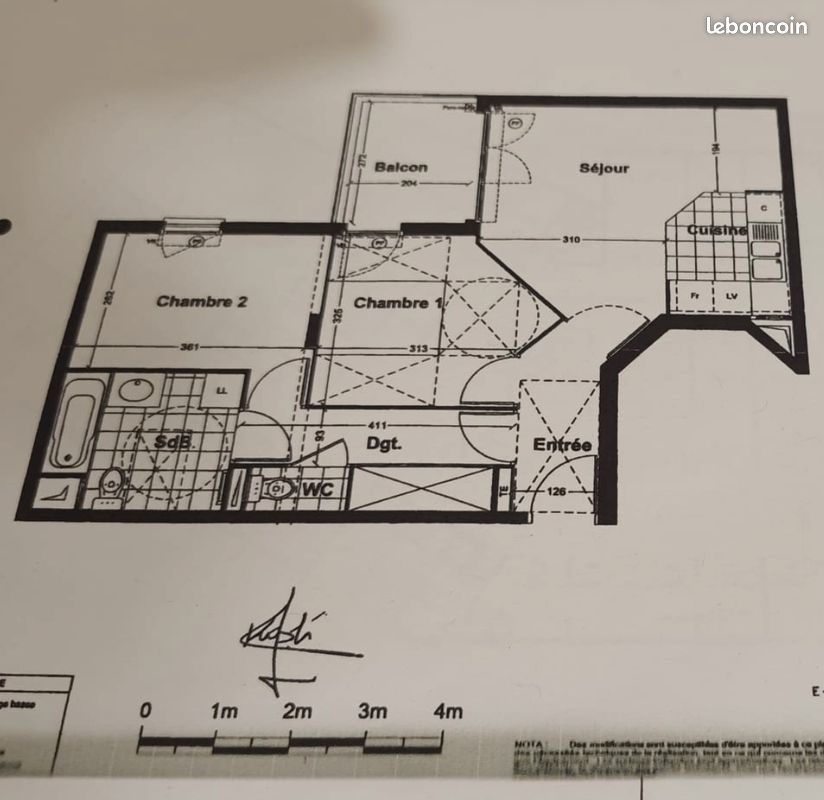 Appartement 3 pièces 59 m² · à Limeil-Brévannes · 59 m² · 1 200 €/mois