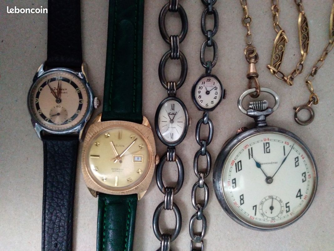 Lot de montres années 60/70 (image 2)
