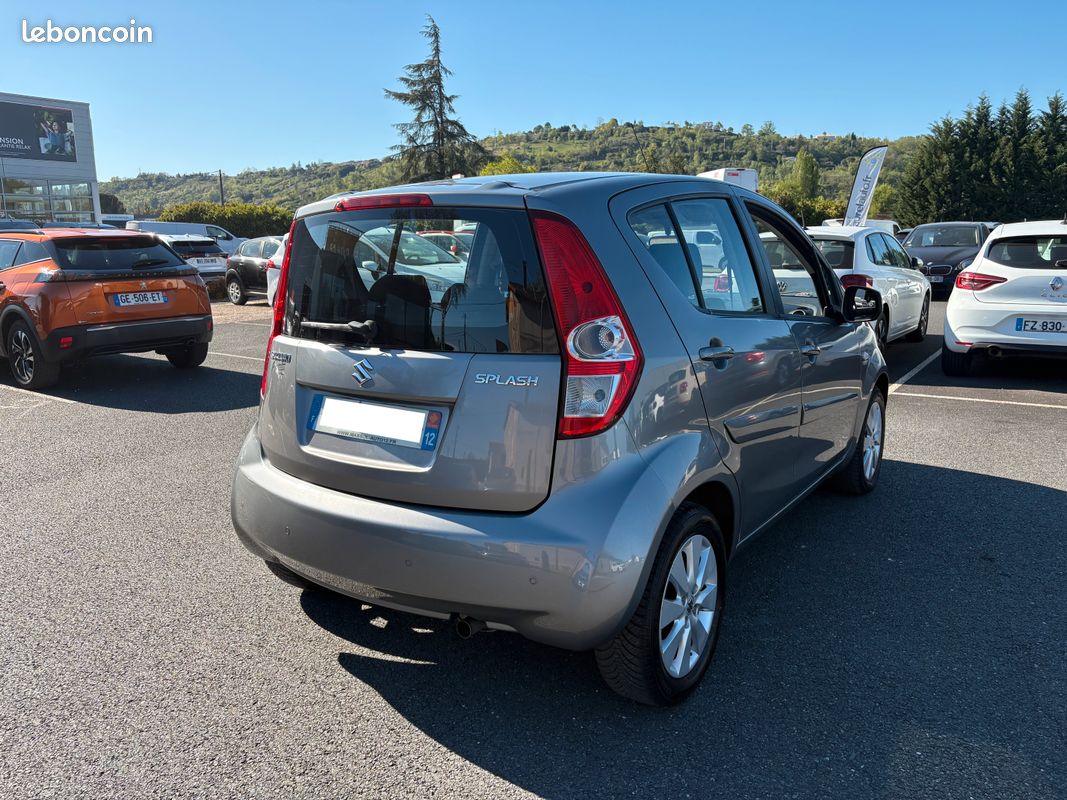 Suzuki splash 1.3 ddis gls 98502 kms clim+radar ar garantie 3 mois (image 4)