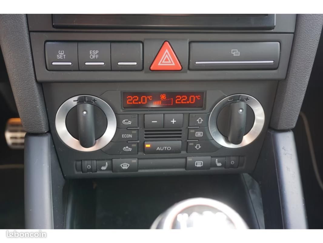 Audi S3 2.0 TFSI QUATTRO XENON 18'' GPS BOSE 265 CH 4X4 BVM - PACK SPORT TOIT OUVRANT VOLANT EN CUIR (image 20)
