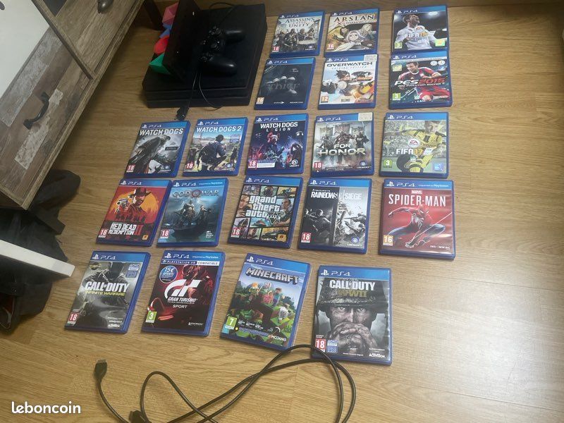 Ps4 pro + jeux (image 1)