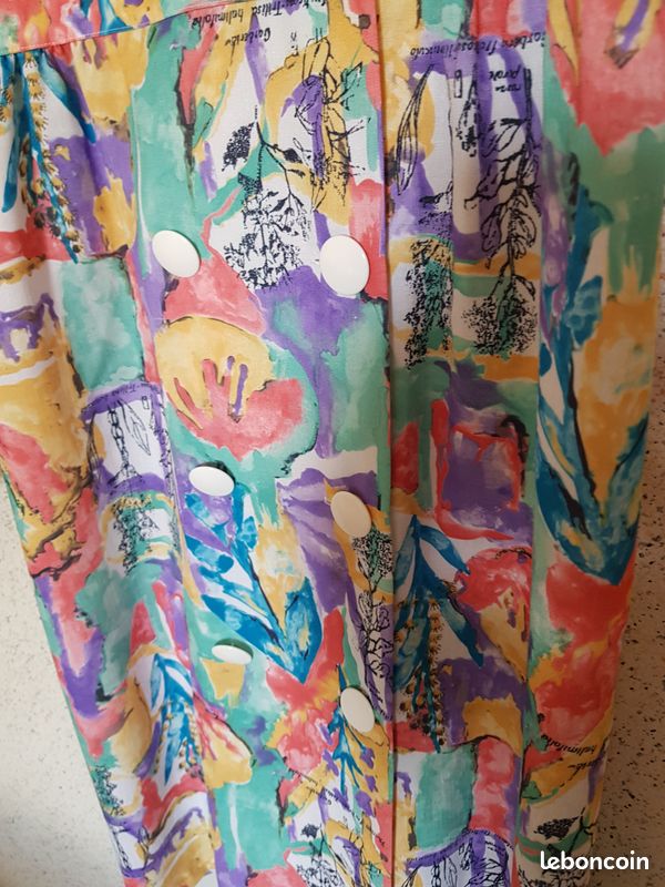Robe imprimée chic T44 (image 2)