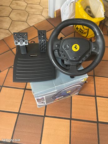 Volant Thrustmaster Enzo Ferrari Force GT Racing Wheel - PC / PlayStation 2 - Consoles