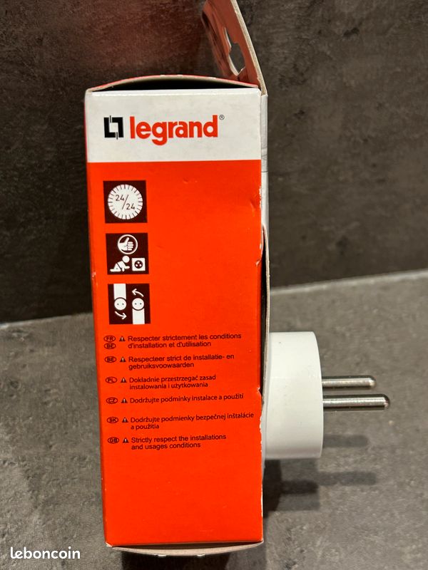 Prise Programmable hebdomadaire Legrand (image 3)